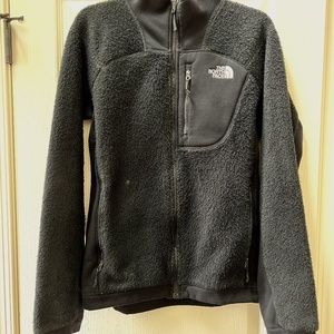 MEN'S THE NORTH FACE BLACK FLEECE FULL ZIP PULLOVER JACKET SIZE SMALL